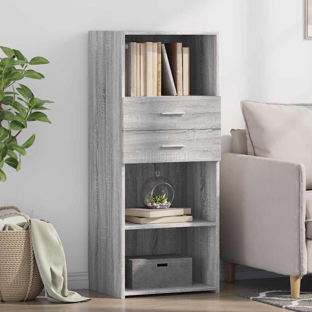 Highboard 50X42.5X124 Cm Engineered Wood