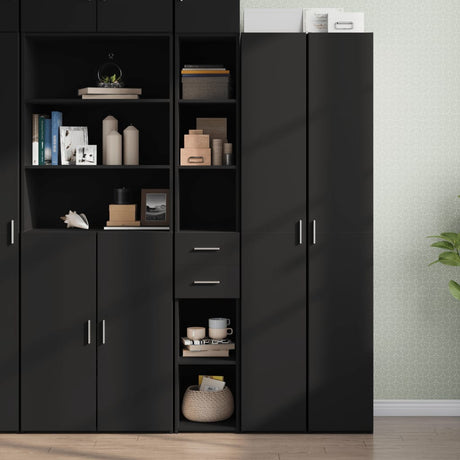Highboard 30X42.5X185 Cm Engineered Wood