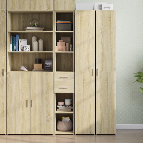 Highboard 30X42.5X185 Cm Engineered Wood