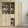 Highboard 30X42.5X185 Cm Engineered Wood
