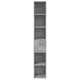 Highboard 30X42.5X185 Cm Engineered Wood