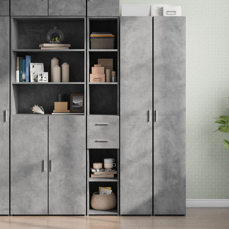 Highboard 30X42.5X185 Cm Engineered Wood