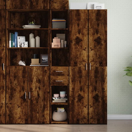 Highboard 30X42.5X185 Cm Engineered Wood