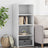 Highboard 50X41X124 Cm Engineered Wood