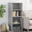 Highboard 50X41X124 Cm Engineered Wood