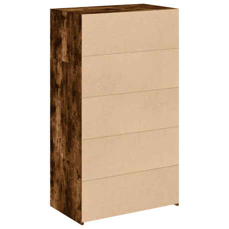 Highboard 70X41X124 Cm Engineered Wood