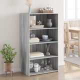 Highboard 70X41X124 Cm Engineered Wood