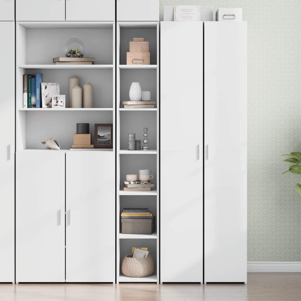 Highboard 30X41X185 Cm Engineered Wood