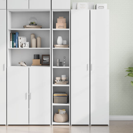 Highboard 30X41X185 Cm Engineered Wood