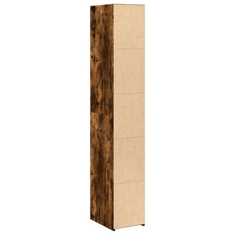 Highboard 30X41X185 Cm Engineered Wood