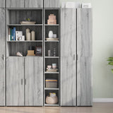 Highboard 30X41X185 Cm Engineered Wood
