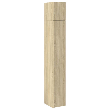 Slim Storage Cabinet 30X42.5X225 Cm Engineered Wood