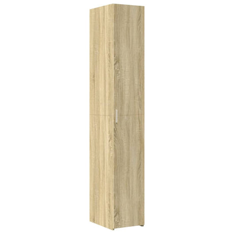 Slim Storage Cabinet 30X42.5X225 Cm Engineered Wood