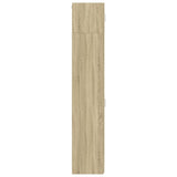 Slim Storage Cabinet 30X42.5X225 Cm Engineered Wood