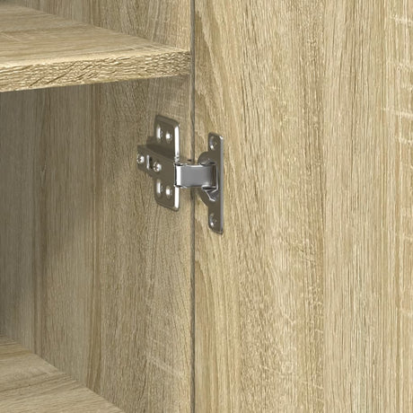 Slim Storage Cabinet 30X42.5X225 Cm Engineered Wood
