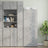 Slim Storage Cabinet 30X42.5X225 Cm Engineered Wood
