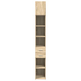 Slim Storage Cabinet 30X42.5X225 Cm Engineered Wood