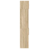 Slim Storage Cabinet 30X42.5X225 Cm Engineered Wood