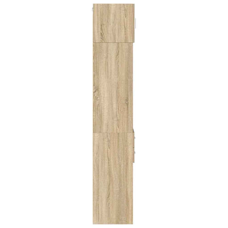 Slim Storage Cabinet 30X42.5X225 Cm Engineered Wood