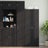 Slim Storage Cabinet 40X42.5X225 Cm Engineered Wood
