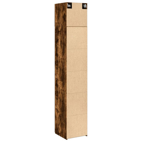 Slim Storage Cabinet 40X42.5X225 Cm Engineered Wood