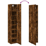 Slim Storage Cabinet 40X42.5X225 Cm Engineered Wood