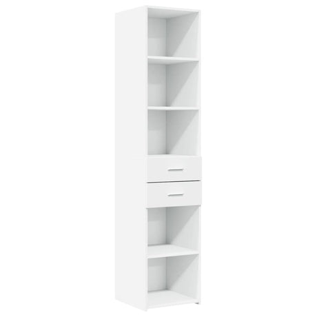 Slim Storage Cabinet 40X42.5X225 Cm Engineered Wood