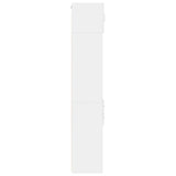 Slim Storage Cabinet 40X42.5X225 Cm Engineered Wood