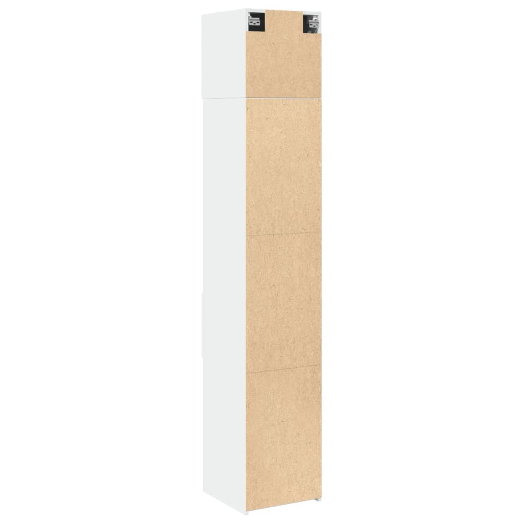 Slim Storage Cabinet 40X42.5X225 Cm Engineered Wood
