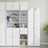 Slim Storage Cabinet 40X42.5X225 Cm Engineered Wood