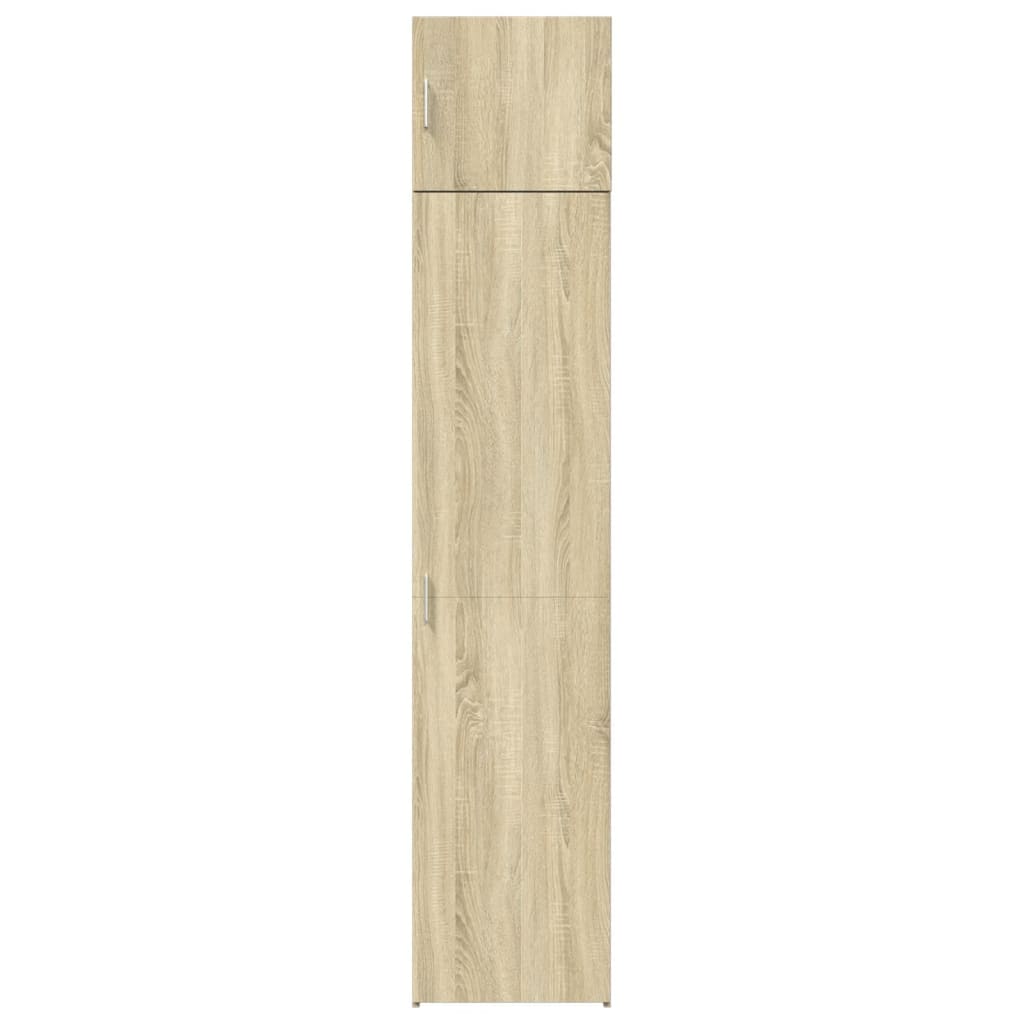 Slim Storage Cabinet 45X42.5X225 Cm Engineered Wood