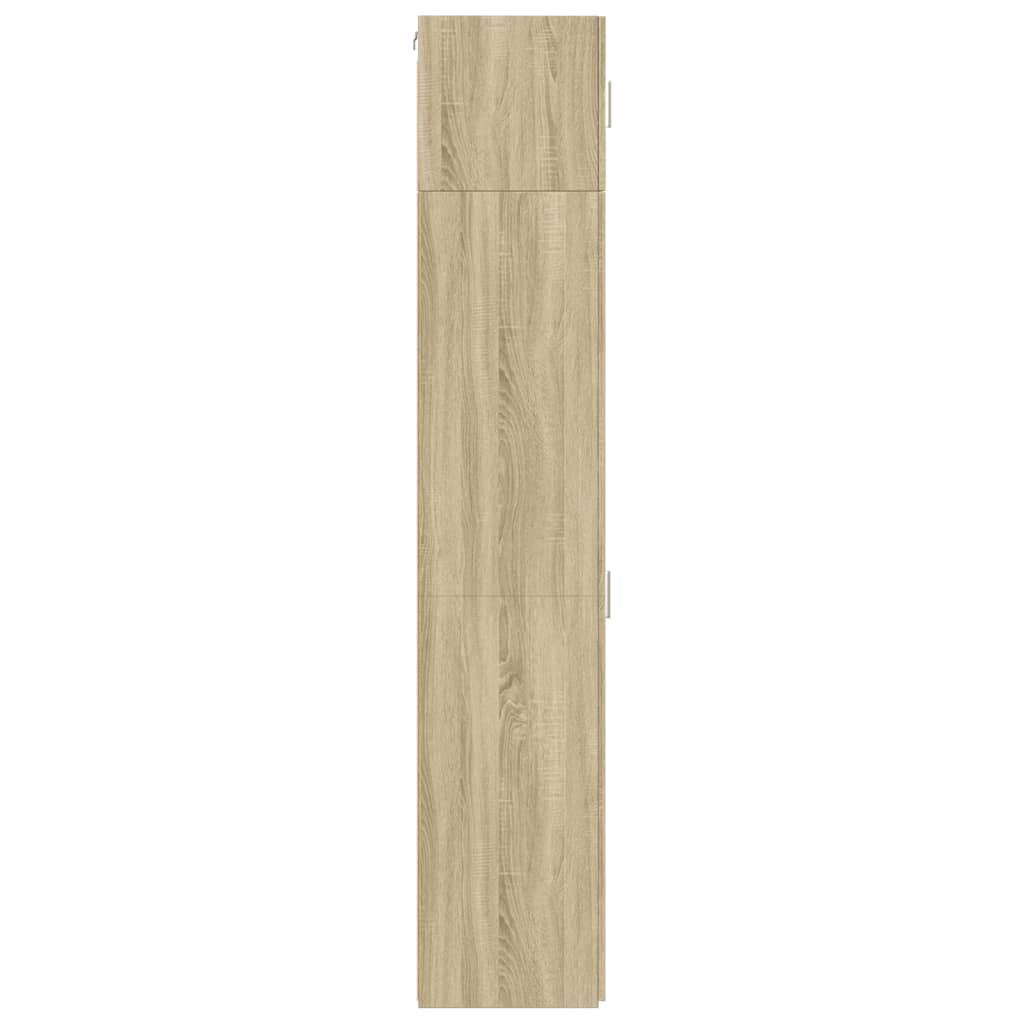 Slim Storage Cabinet 45X42.5X225 Cm Engineered Wood