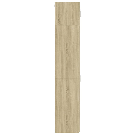Slim Storage Cabinet 45X42.5X225 Cm Engineered Wood
