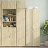 Slim Storage Cabinet 45X42.5X225 Cm Engineered Wood