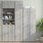 Slim Storage Cabinet 45X42.5X225 Cm Engineered Wood