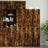 Slim Storage Cabinet 45X42.5X225 Cm Engineered Wood