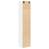 Slim Storage Cabinet 45X42.5X225 Cm Engineered Wood