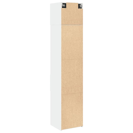 Slim Storage Cabinet 45X42.5X225 Cm Engineered Wood