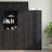 Slim Storage Cabinet 50X42.5X225 Cm Engineered Wood