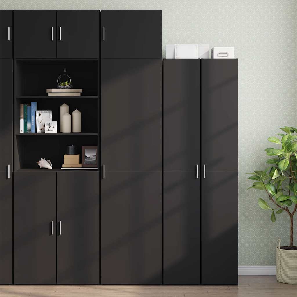 Slim Storage Cabinet 50X42.5X225 Cm Engineered Wood