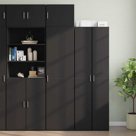 Slim Storage Cabinet 50X42.5X225 Cm Engineered Wood