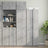 Slim Storage Cabinet 50X42.5X225 Cm Engineered Wood