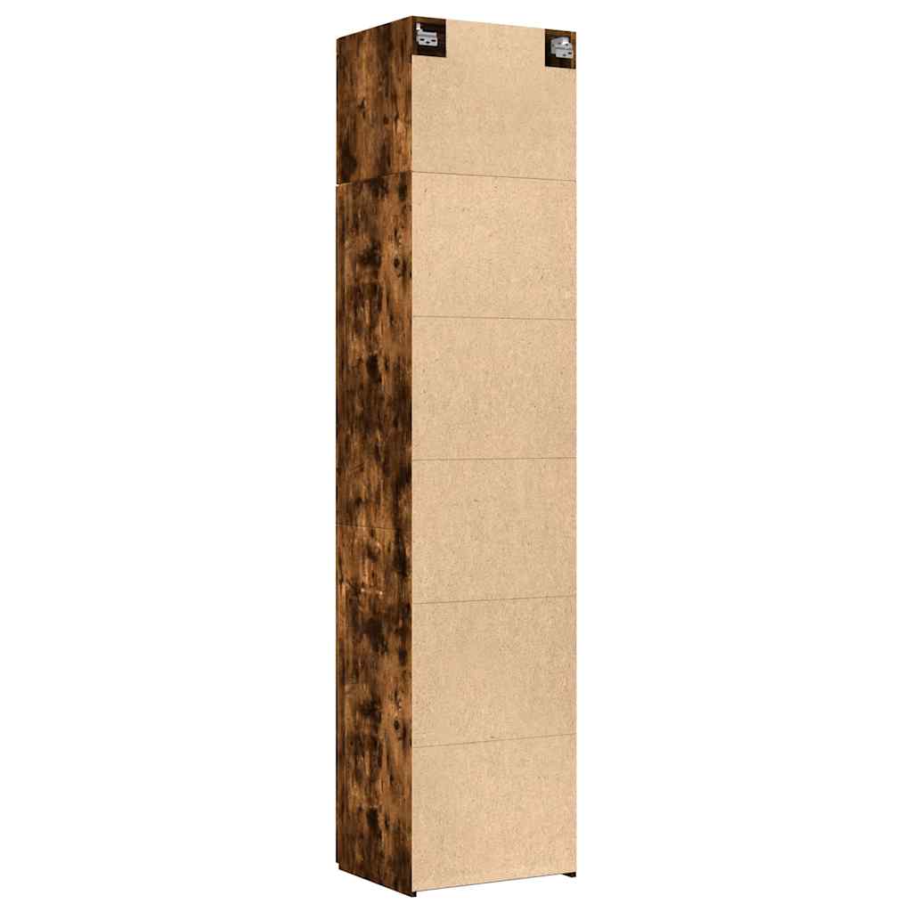 Slim Storage Cabinet 50X42.5X225 Cm Engineered Wood