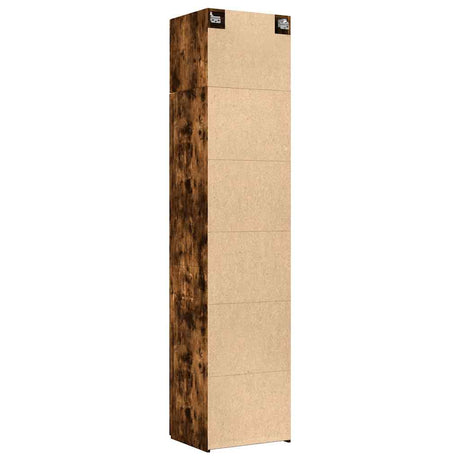 Slim Storage Cabinet 50X42.5X225 Cm Engineered Wood