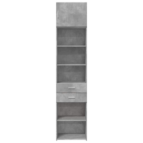 Slim Storage Cabinet 50X42.5X225 Cm Engineered Wood