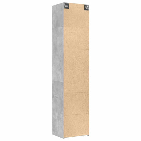 Slim Storage Cabinet 50X42.5X225 Cm Engineered Wood