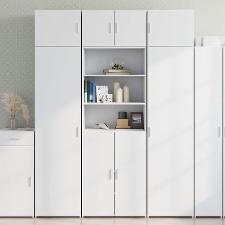 Storage Cabinet 70X42.5X225 Cm Engineered Wood