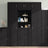 Storage Cabinet 70X42.5X225 Cm Engineered Wood