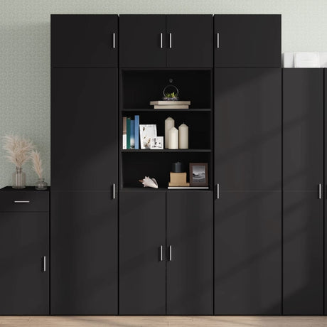 Storage Cabinet 70X42.5X225 Cm Engineered Wood