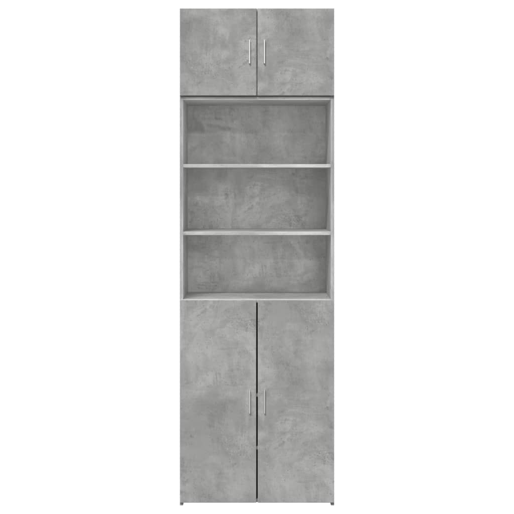 Storage Cabinet 70X42.5X225 Cm Engineered Wood